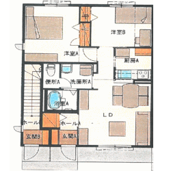 ベルコートうえの 間取り