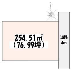 売地 犬伏上町 日当たり良好♪ 閑静な住宅街♪