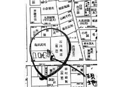 一戸建 上台町 案内図