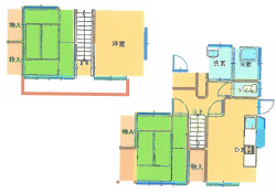 戸建貸家 大拓浅沼貸家 浅沼町 間取