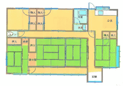 戸建貸家 大拓伊保内貸家 間取
