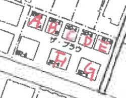 一戸建 ザ・プラウ E号室 奈良渕町 地図