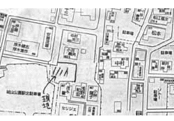 売地 若松町 案内図