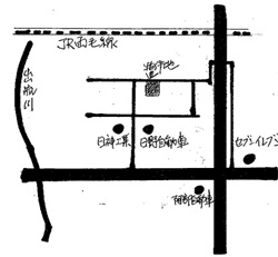 売地 寺岡町 案内図