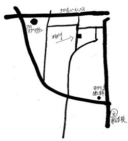 売地 飯田町 案内図