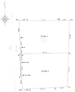売地 犬伏新町 公図
