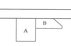 売地 富岡町 公図