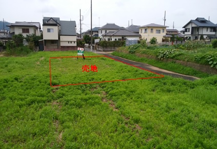売地 関川町 住宅地