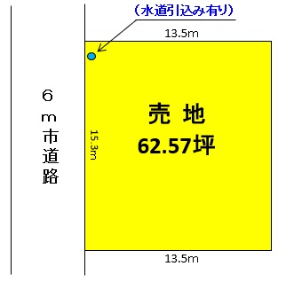 売地 関川町 住宅地 公図
