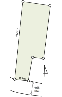 売地 馬門町 公図