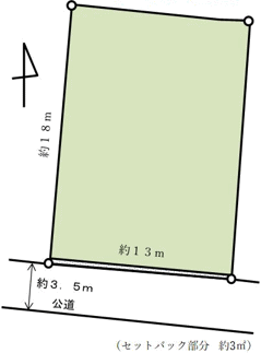 売地 堀米町 閑静な住宅街 公図