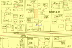 売地 植野町 案内図