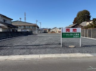 3区画分譲地　佐野市堀米町