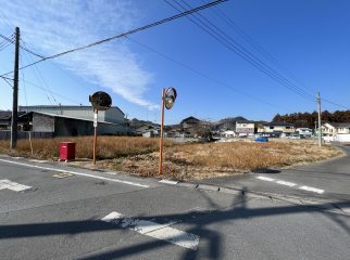 売地　葛生東 日当たり良好 広々した土地